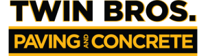 twin bros. paving and concrete logo