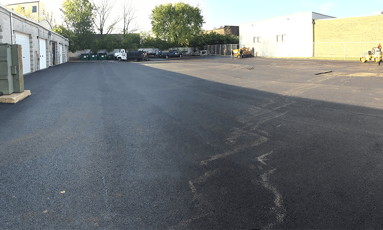 replaced asphalt