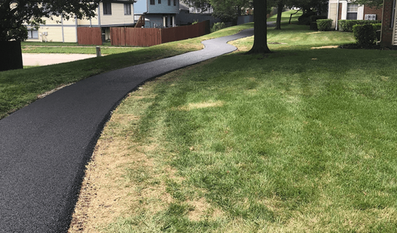 sidewalk with asphalt