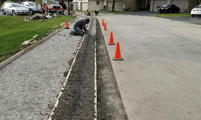 curb construction